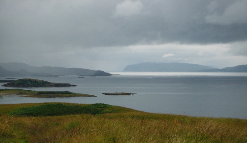  looking down the Sound of Mull 