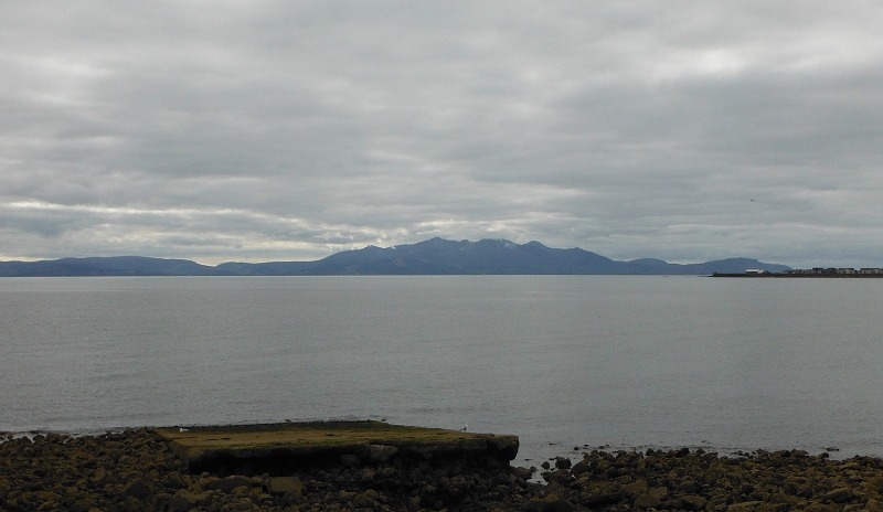  looking over to Arran 