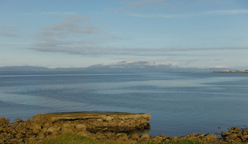  looking across to Arran 