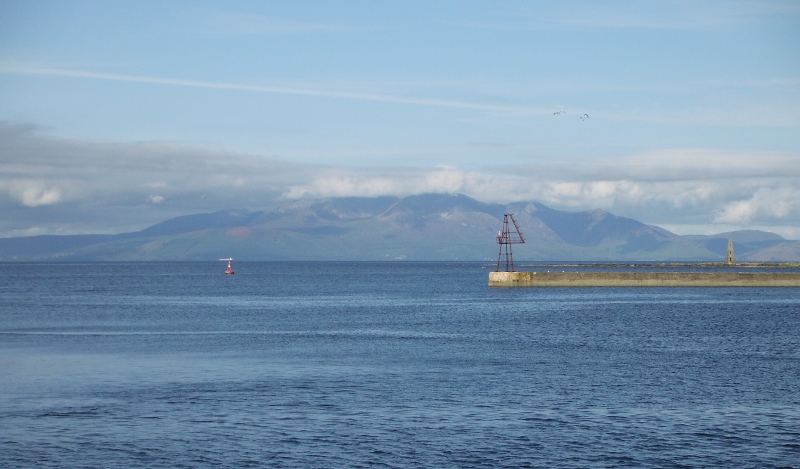  looking across to Arran  