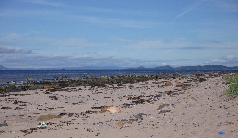  looking up the beach to the north  