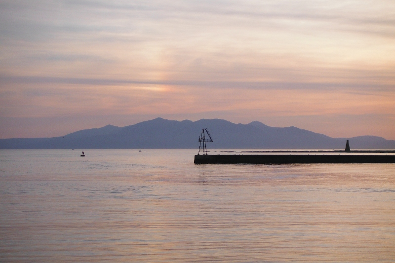  the mountains on Arran 