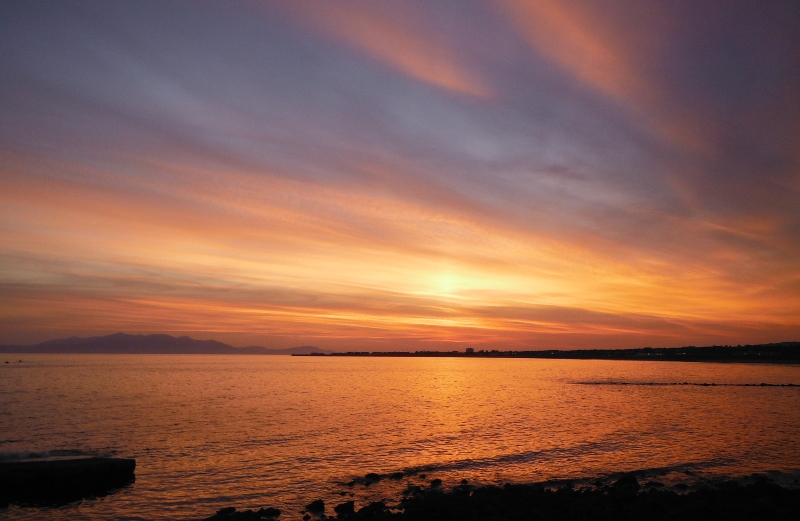  the amazing colouring in the sky 