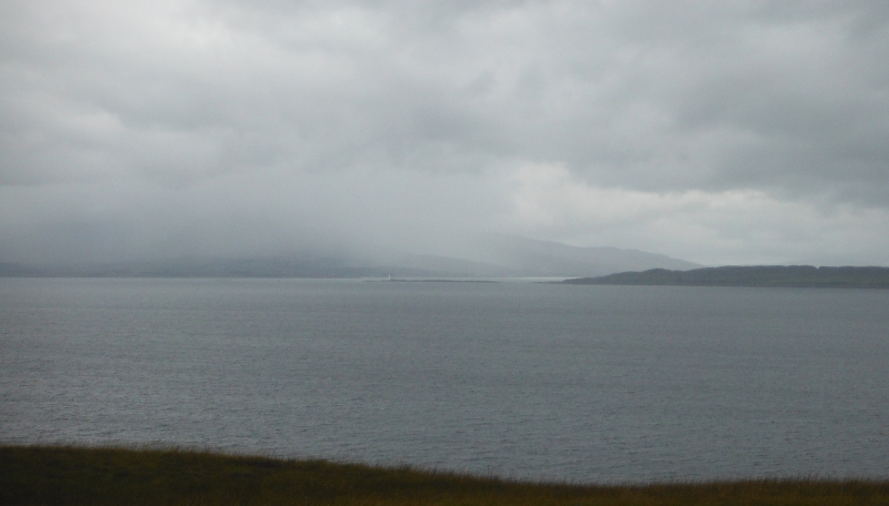  rain over Craignure 