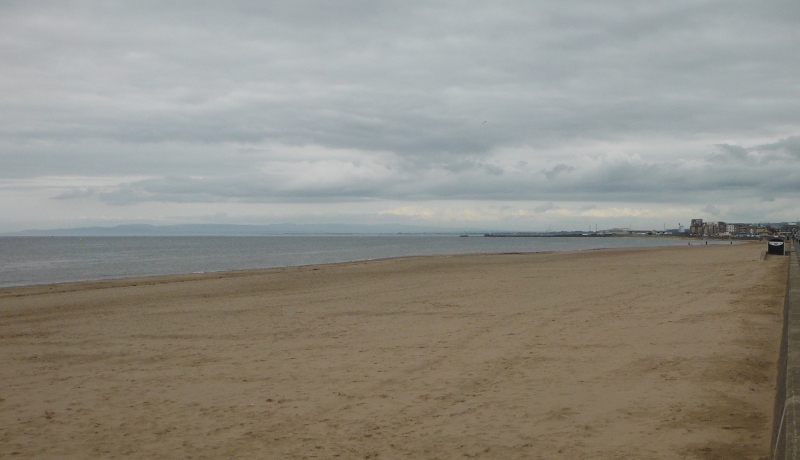  looking along the beach 