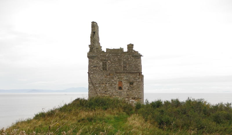  looking out to the castle 