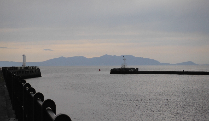  looking across to Arran 