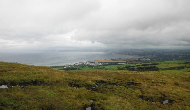  looking north up the coast 