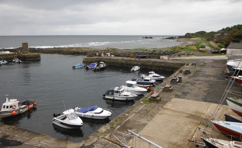  Dunure harbour 