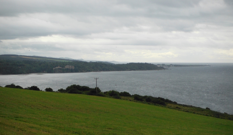  looking south towards Culzean Castle and Maidens 