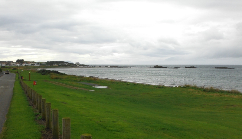  looking along the road towards Maidens 