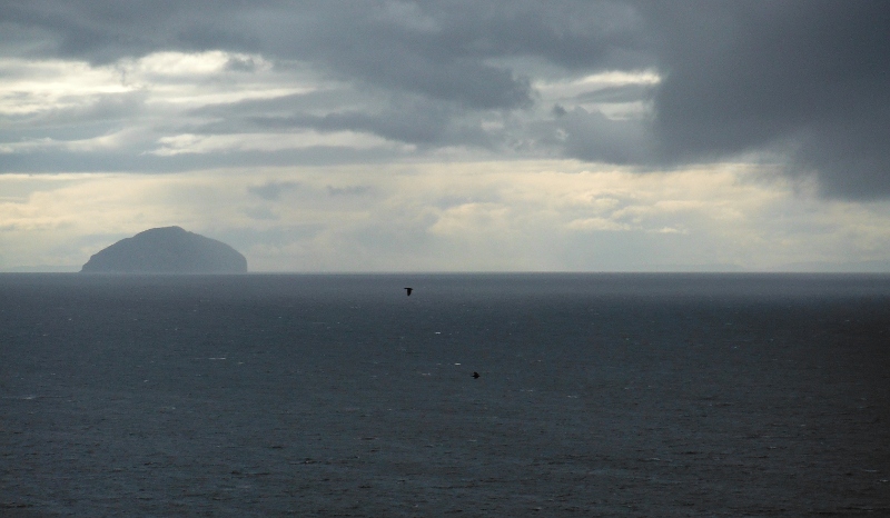  looking out to Ailsa Craig, with Ireland just showing away in the distance 