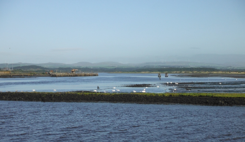  looking up the river Garnock 