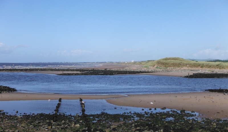  looking along Ardeer beach 