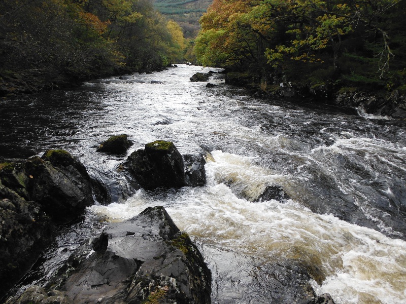  looking up river at the start of the right hand drop 