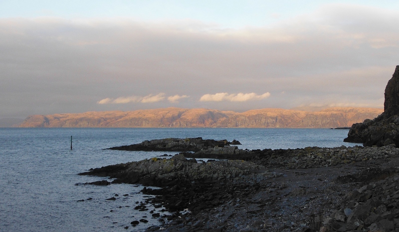  the cliffs on Mull 