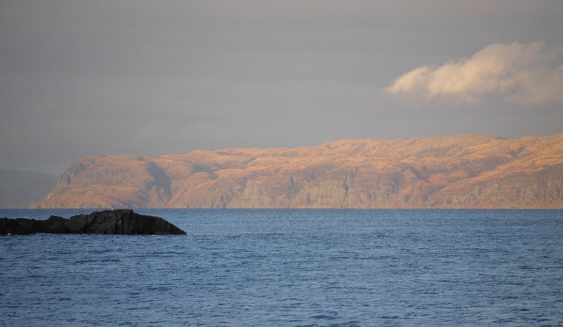  the cliffs on Mull 