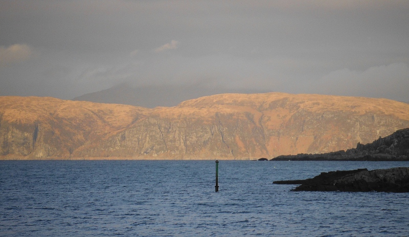  the cliffs on Mull 