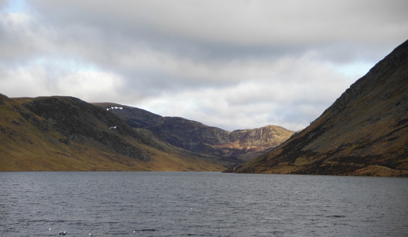  looking up Loch Turret 