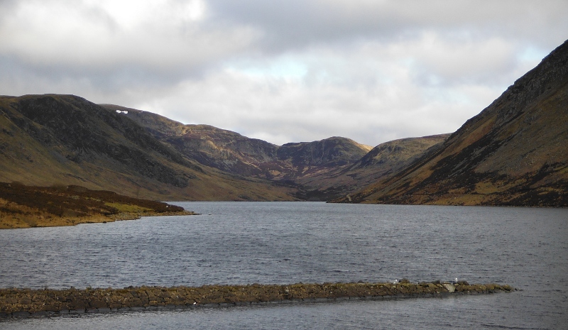  looking up Loch Turret 