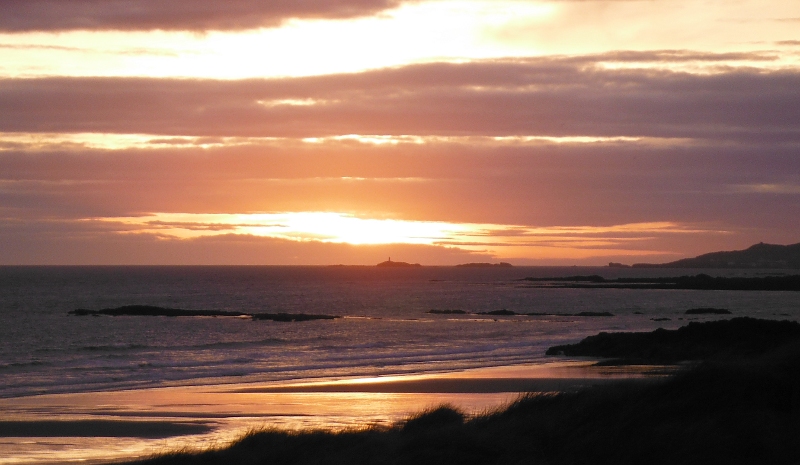  Rhoscolyn Beacon against the sunset 