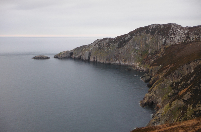  looking along the cliffs of Gogarth Bay to North Stack 