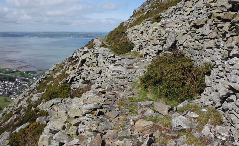  the path around Penmaen Mawr 