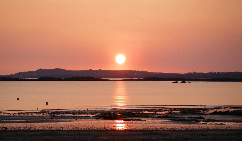  the sunset from Rhosneigr 