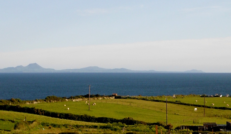  looking across to the far end of the Lleyn Peninsula