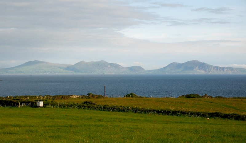  looking across to the mountains on the Lleyn Peninsula