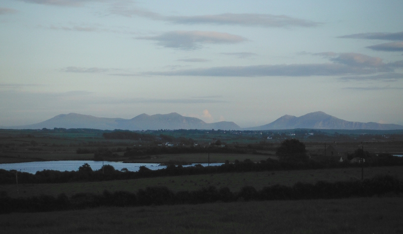  looking across to the mountains on the Lleyn Peninsula 