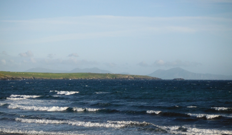  looking across to the mountains on the Lleyn Peninsula 