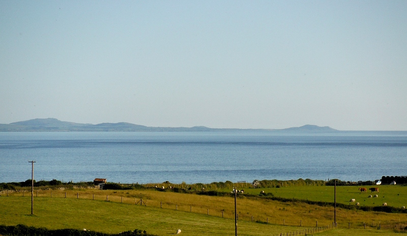  looking right down to the bottom of the Lleyn Peninsula 