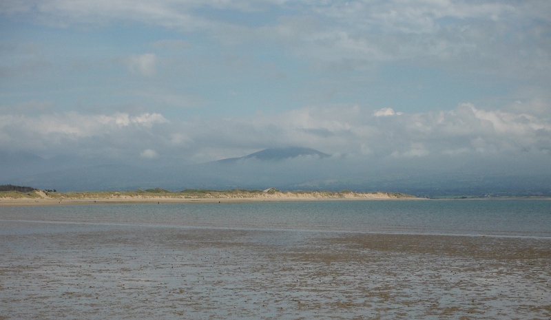  looking along Newborough beach to Abermenai Point 