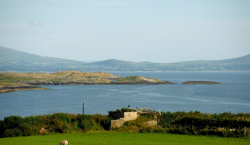  the headlands across Aberffraw Bay 