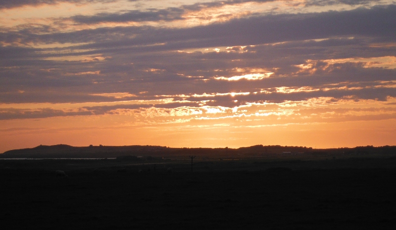  sunset over Rhoscolyn  