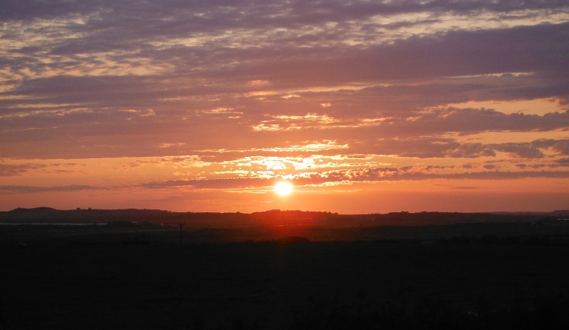  sunset over Rhoscolyn  