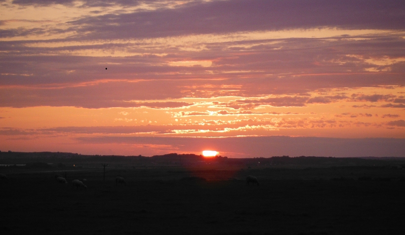  sunset over Rhoscolyn  