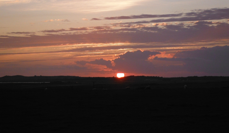  sunset over Rhoscolyn  