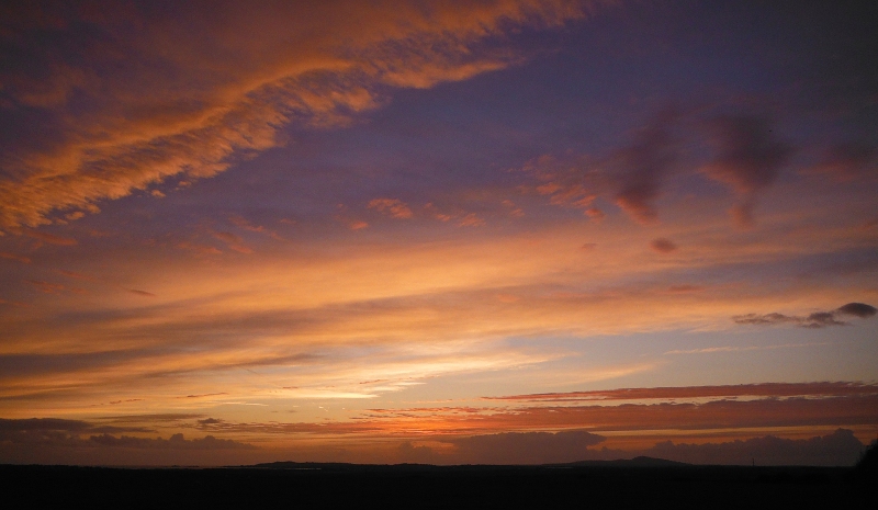  sunset over Rhoscolyn  