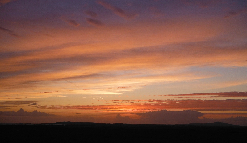  sunset over Rhoscolyn  