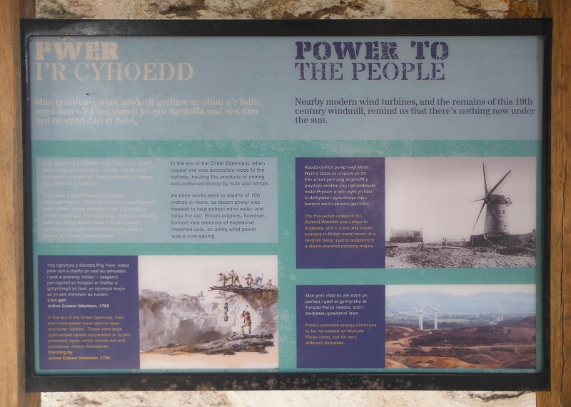  the sign about wind power 