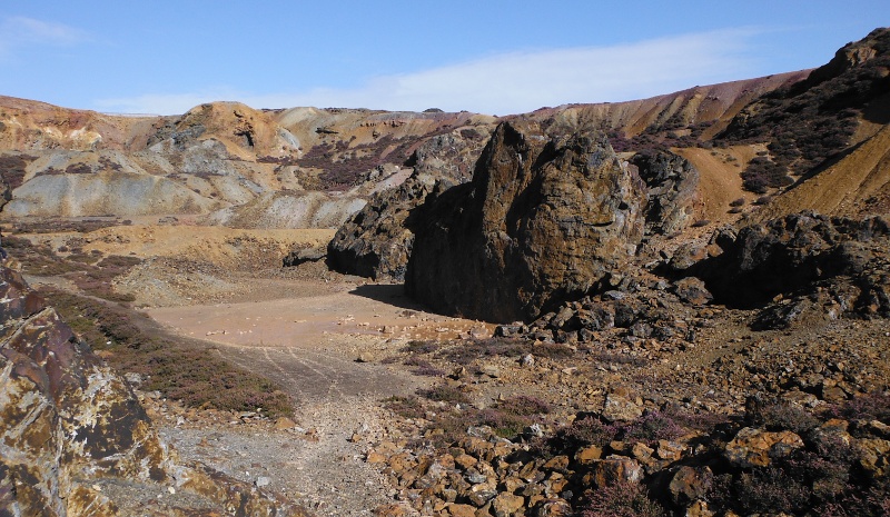  the floor of the Great Opencast 