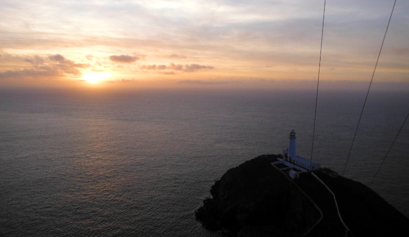  looking down on South Stack 