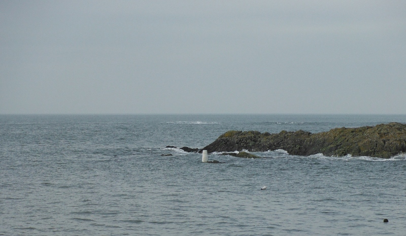  the trig point getting its feet wet       