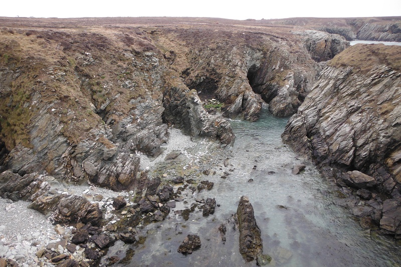  looking down on the beach that isn`t there now 