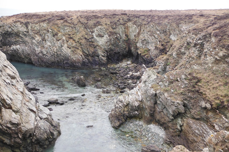  looking down on the beach that isn`t there now 