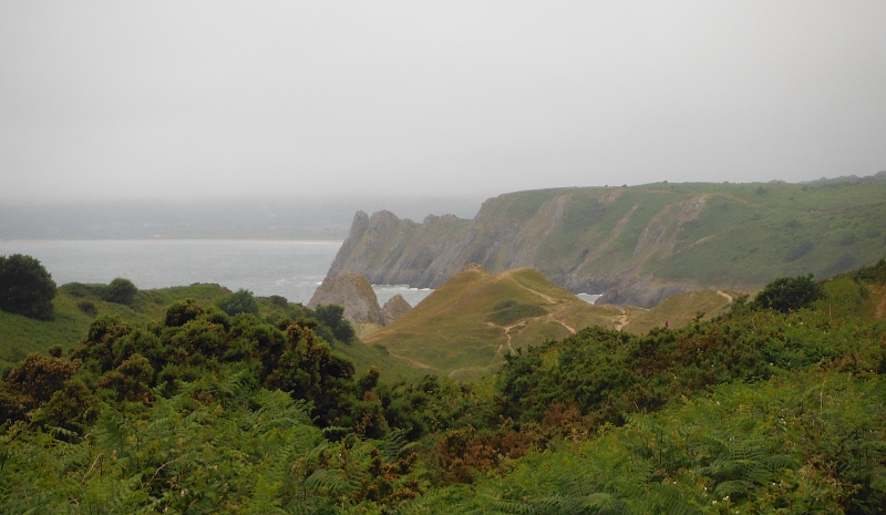  the Three Cliffs area 