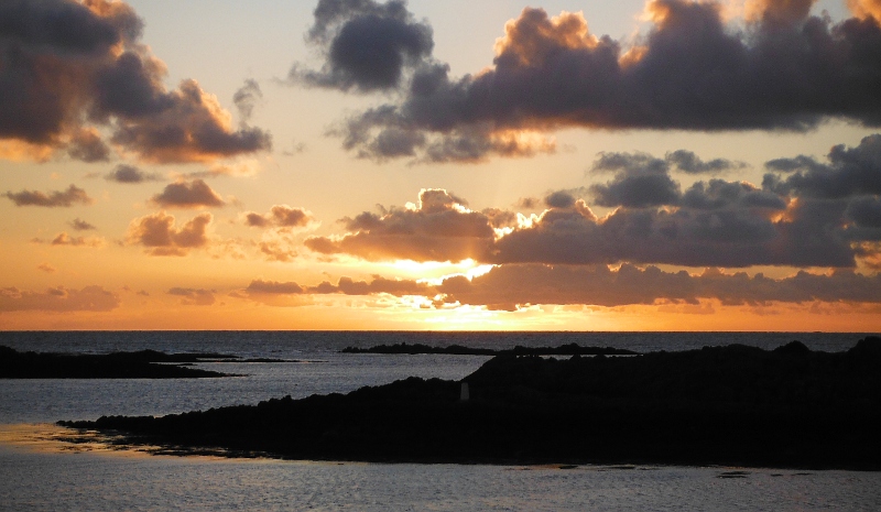  a stormy sunset 