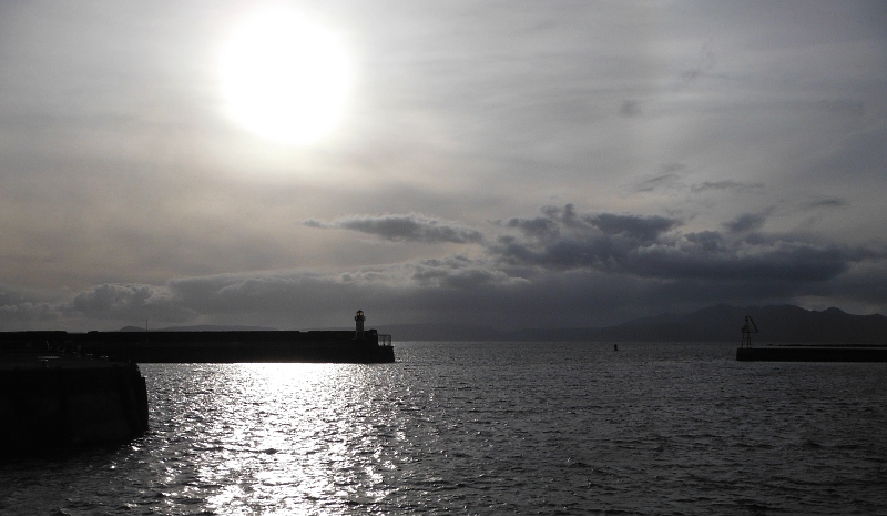  eveneing lighting over Arran 